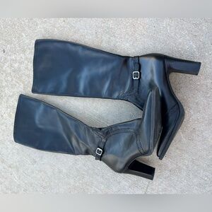 Black riding boots 7.5 m